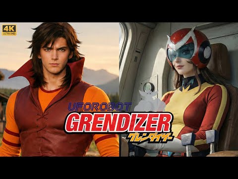 UFO Robot Grendizer in Real Life 🤖 | Full Characters & Vega Empire | AI Anime to Real Life #aiart 