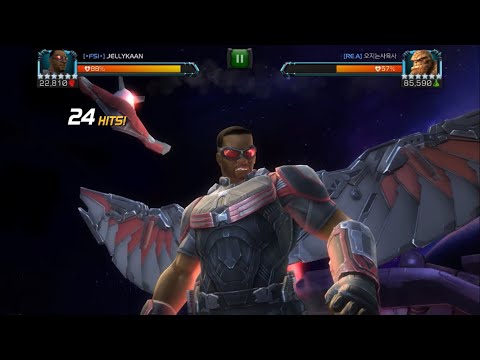Falcon solos T2 thing boss