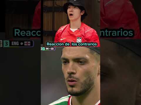 reaccion del equipo contrario  a los goles de México en la copa del mundo