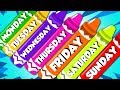 Days Of The Week | Learning Videos For Kids | Nursery Rhymes | Song For Children