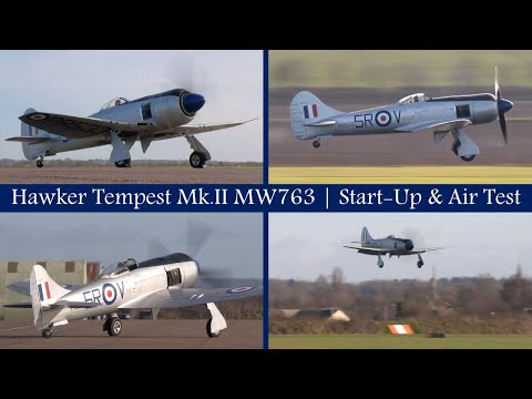 Hawker Tempest MW763 | First Flight of 2025
