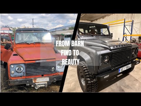 Land Rover Defender 90 Full Restoration - From Barn Find to Beautiful (PART 1)
