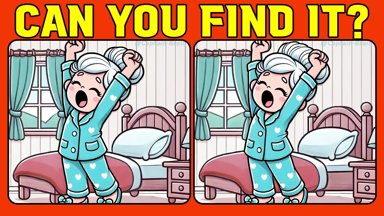🧠🧩Challenge Yourself: Find 3 Impossible Differences in This Picture!《HARD》
