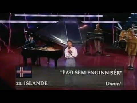 Daníel Ágúst Haraldsson - Það sem enginn sér (Eurovision Song Contest 1989, ICELAND)
