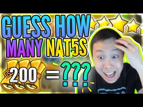 UNBELIEVABLE Rates! - 200 Scrolls! How Many NAT 5?! GUESS?! - Summoners War