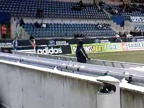 Hugo Lloris : (RC Strasbourg - Olympique Lyonnais - Hugo Lloris arrêt) 2009/2010 CDF