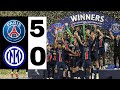 INTER Vs PSG 0 5 EXTENDED HIGHLIGHTS UEFA Champions League Final PSG Champion