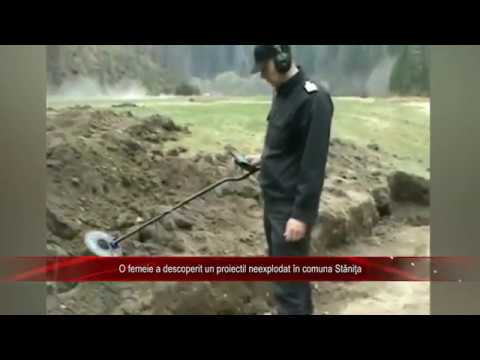 O femeie a descoperit un proiectil neexplodat în comuna Staniţa