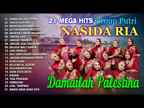 21 Mega Hit Group Putri Nasida Ria - Damailah Palestina