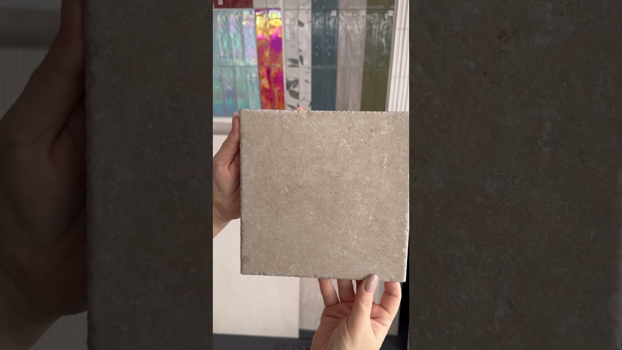 CERDOMUS Ostuni Avorio 20X20 kremowe płytki gres efekt kamienia rzymskie