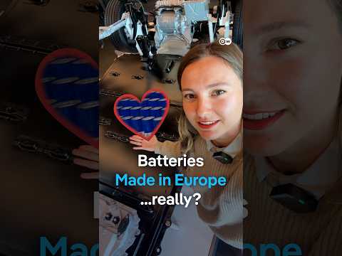 Batteries made in Europe...really? | DW News