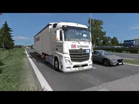 [ETS2] Euro Truck Simulator 2 1.30 - Mercedes Actros MP4 - Promods 2.26