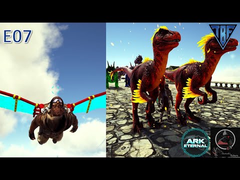 Best Glider & Alpha Raptors! Ark Eternal and AG Reborn E07 Ark Survival Evolved - New Modded Season
