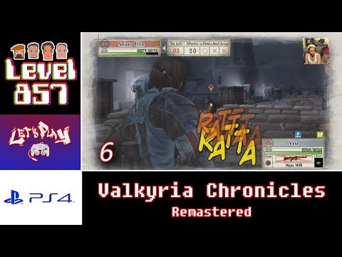 Let's Play: Valkyria Chronicles Remastered w/The 23rd Stallion | PS4 | Walkthrough Part 6