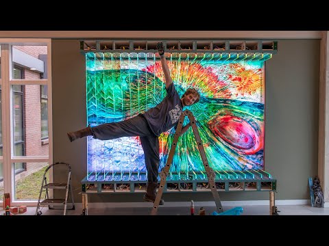 Installation Artwork Jop Vissers Vorstenbosch @ Nikhef