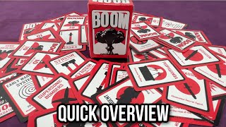 Boom: The Atomic War Card Game Quick Overview