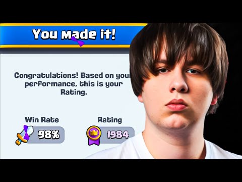 I Got a 98% WIN Rate to Ultimate Champion!!