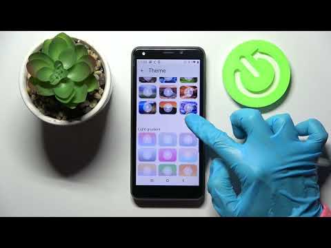 STK Life 9 - How To Change Keyboard Theme