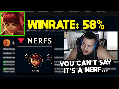 Tyler1 Reacts to HUGE Annie Buffs in Patch 13.3