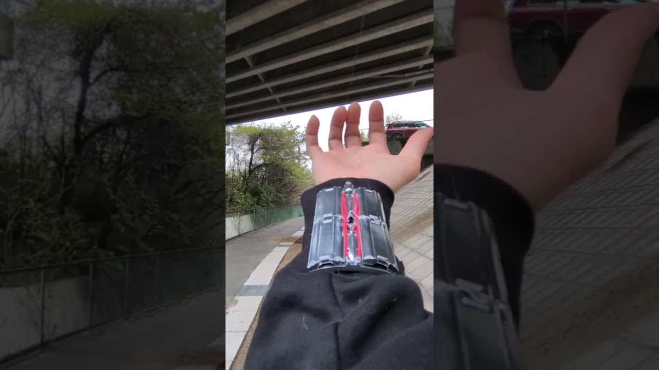 新型ウェブシューター作ってみた