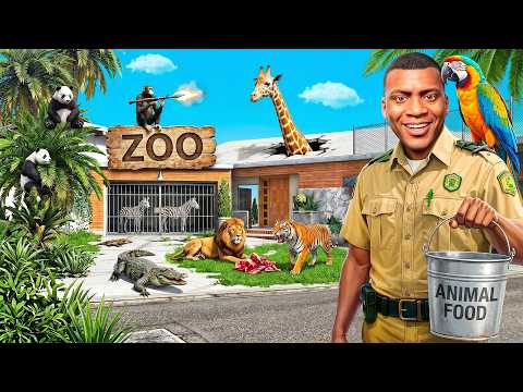 ДОМ ФРАНКЛИНА СТАЛ ЗООПАРКОМ в GTA 5!