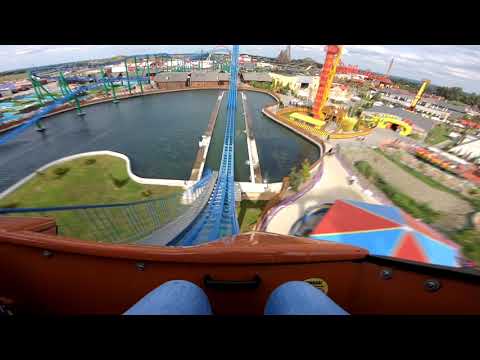 7 najbardziej ekstremalnych rollercoasterów w Energylandii (Zator, Polska) 2019. GoPro Hero7 Black