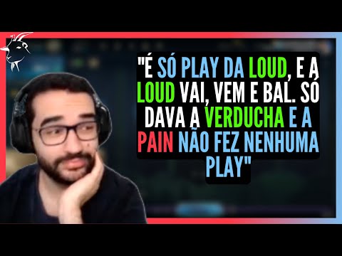TAKESHI REACT AO BRONZIOCRE DA FINAL DO CBLOL | LOUD X PAIN