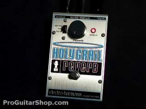 Electro-Harmonix Holy Grail V1 with Boss Style 9vDC Jack Spring Hall Flerb Reverb image 11