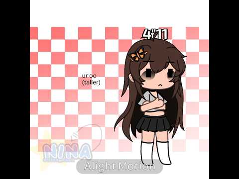 height diff//FAKE COLLAB//#givemebackmykids #gacha #gachalife #trend #fakecollab #height #what