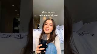 The craziest, most romantic thing to ever happen to me! Do u want to hear this full song? #singer