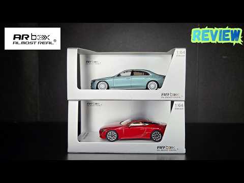 Feature Image thumbnail for the video blog AR Box (Almost Real) 1/64 - Lexus LC500 & Mercedes AMG S63 E Performance - REVIEW by  booster_diecast