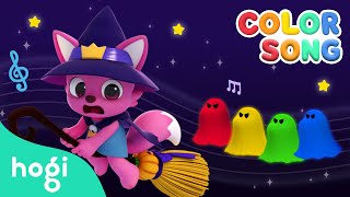 Learn Colors with Halloween Ghost｜Halloween Kids｜Halloween Colors 🎃｜Halloween Song｜Pinkfong &amp; Hogi
