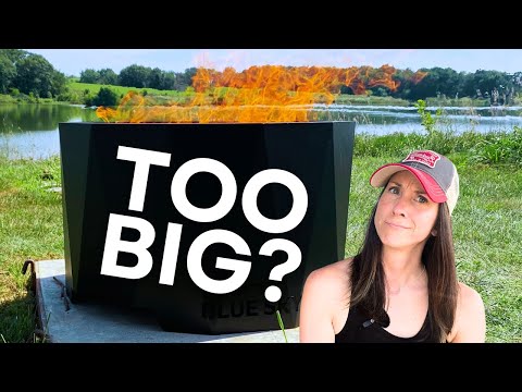 🔥 Blue Sky MAMMOTH Pellet Fire Pit Review | Is this monster TOO BIG?
