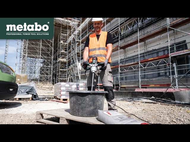 Video Teaser für Metabo stirrers with 1,200 and 1,600 Watt output