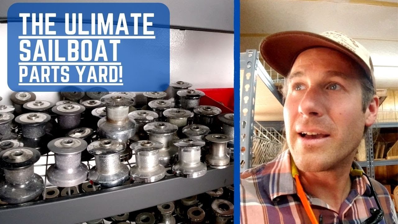 Epic Sailboat PARTS YARD! Checking Out The Lynden, WA Sailboat Wrecking Yard | Ep. 47