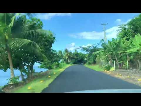 Leusoalii - Luatuanuu (Virtual Driving Tours of Samoa)