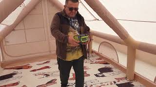 Robo 12 kişilik çadır aldım.Muhteşem