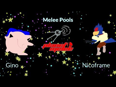 Planet Melee:  Gino (Jigglypuff) vs Nicoframe (Falco) -  Pools