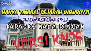 Download lagu Newboyz - Hanya Tinggal Sejarah (Karaoke Versi KNR) || Karaoke Nada Ringan mp3