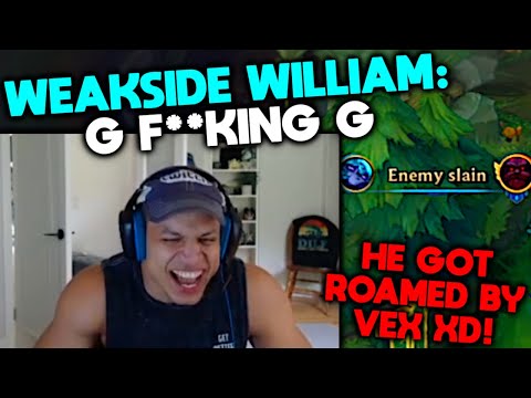 Tyler1 CANT STOP LAUGHING at Weakside William LOSING IT Again