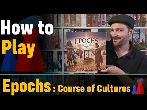 How to play Epochs : Cult of Cultures boardgame - Full teach + Visuals - Peaky Boardgamer