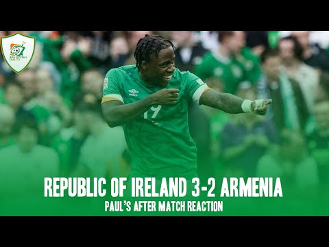 Republic of Ireland 3-2 Armenia | Brady Steals it for Ireland! Paul's reaction