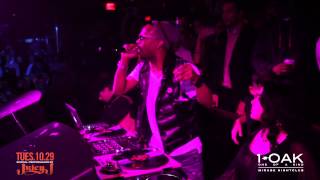 Juicy J Performing Live at 1 OAK Nightclub