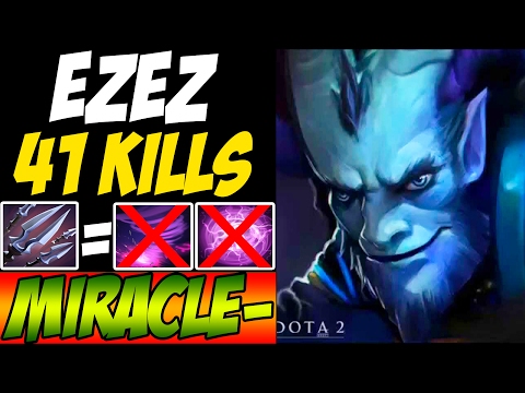 Miracle- Riki - ezez 41kills - Dota 2