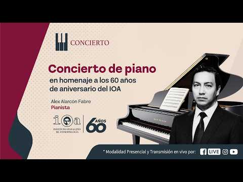 Concierto de Piano y presentación del libro «Obras para piano Gerardo Guevara».