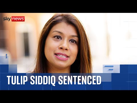 Labour MP Tulip Siddiq sentenced to two years in prison at corruption trial in Bangladesh