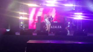 Iggy Azalea Glastonbury 29.6.13 Pussy