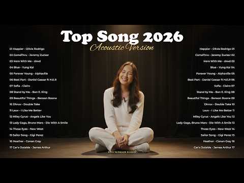 Top Song 2026🔥🎵| Newest Acoustic Cover Love song | Chill & Relax Vibes Music