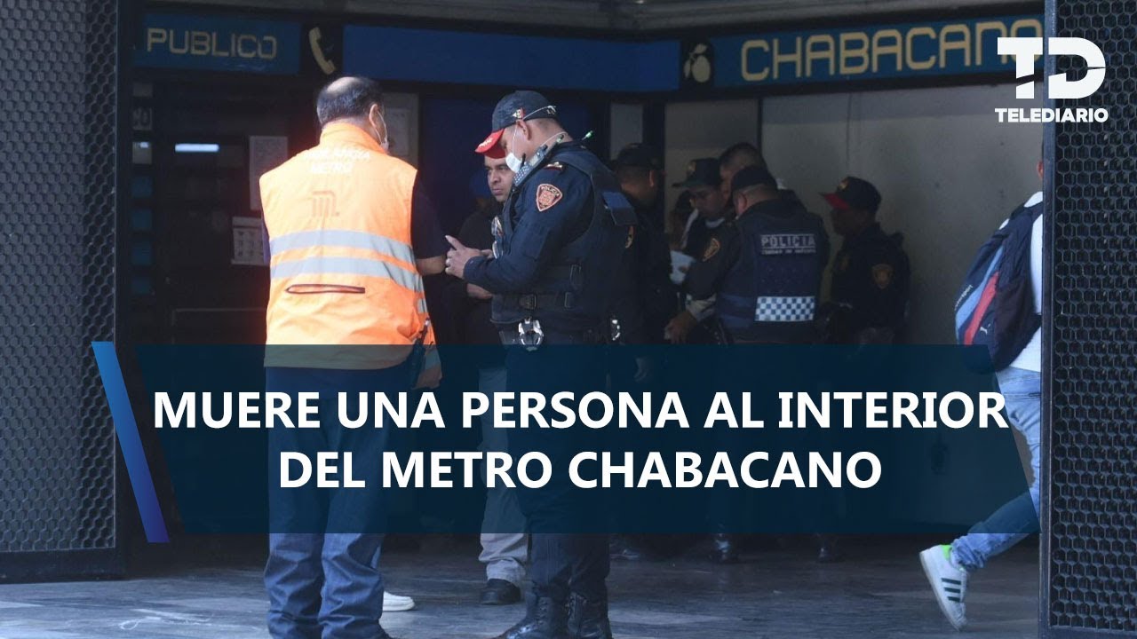 Hombre muere al interior de la estación Chabacano de la L2 del Metro CdMx