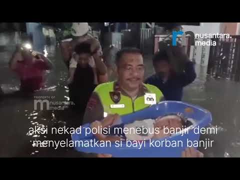 BANJIR DI CILEGON: 1 WARGA MENINGGAL DUNIA, RUMAH PEJABAT TERENDAM